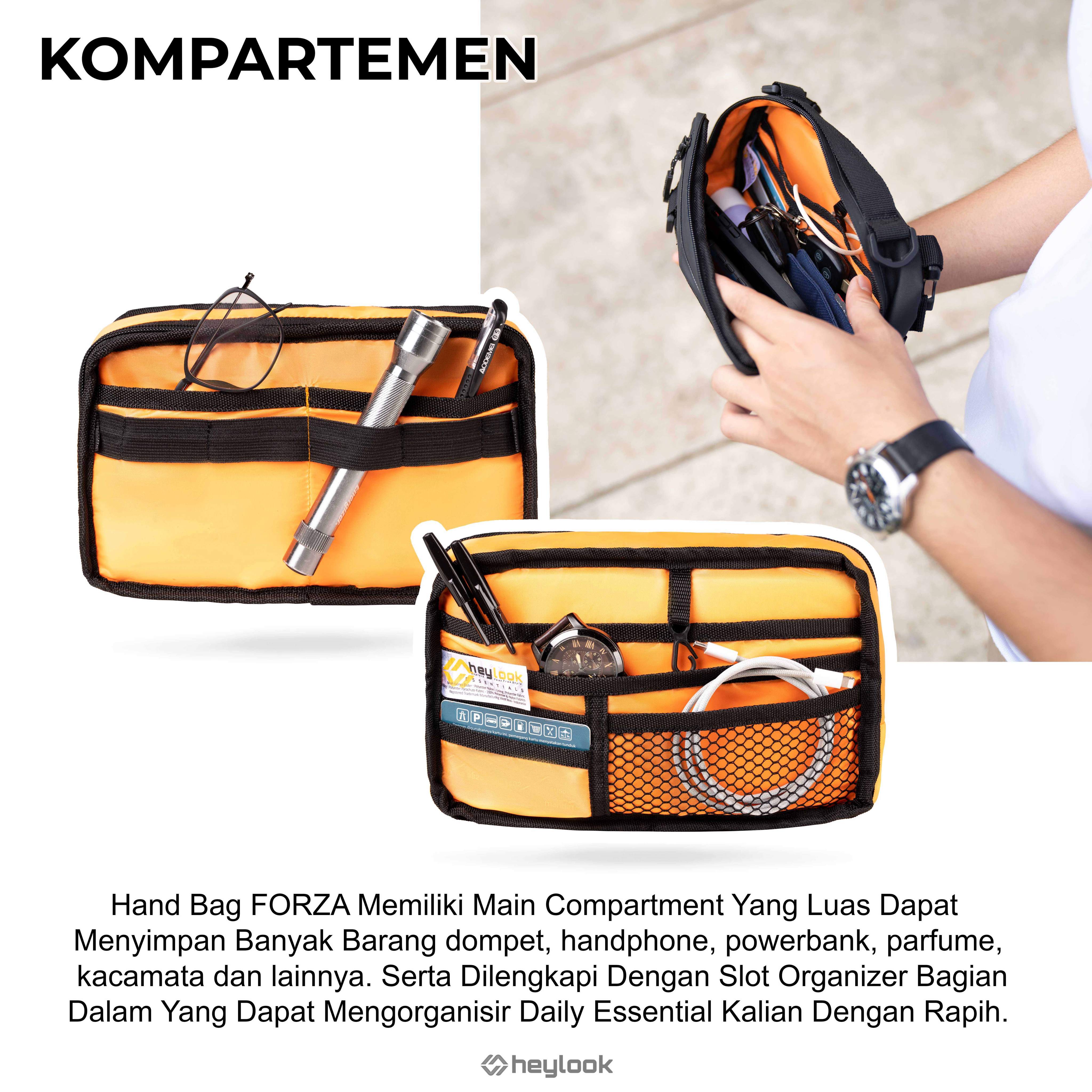 HEYLOOK Official - Clutch Bag FORZA Multifunction Men's Chest Bag ...