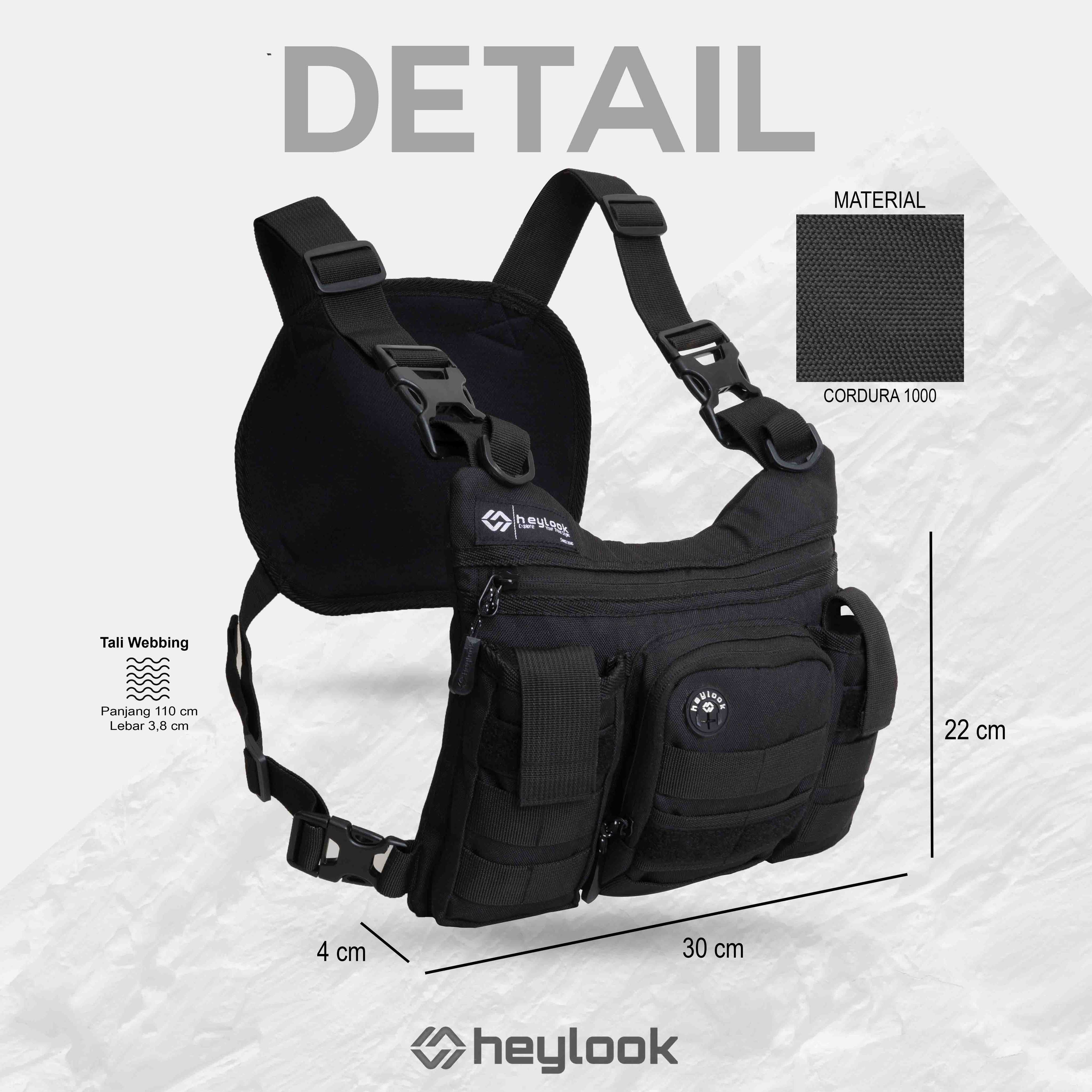 - Chest Bag PHANTOM Tactical Rig Bag Outdoor HEYLOOK Official | Shopee ...