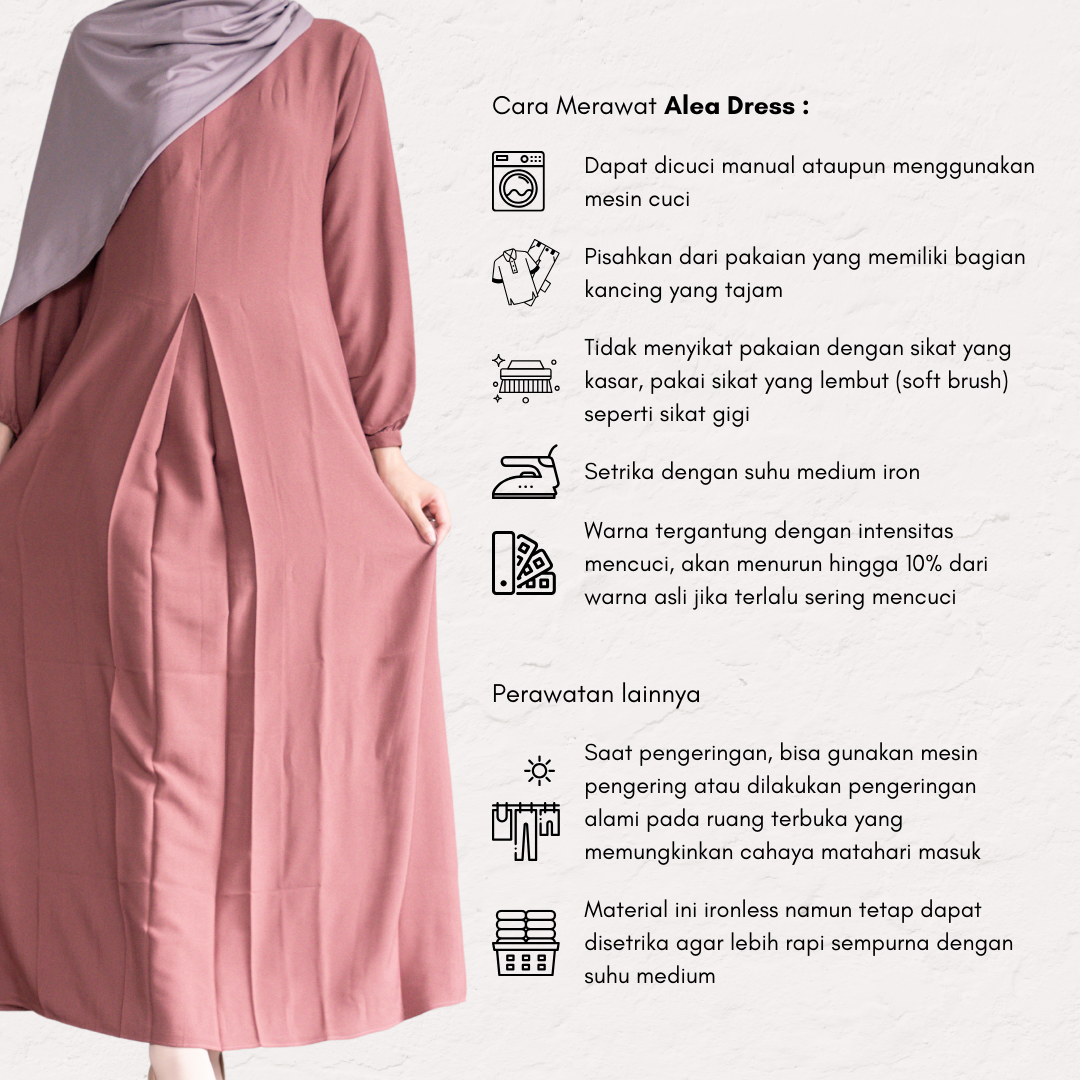 Essential Umrah Abaya - Plum