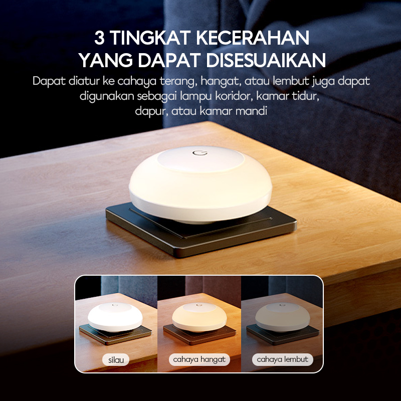 Vivan LED LAMP Portable Plug And Play 3level Warm Light Touch