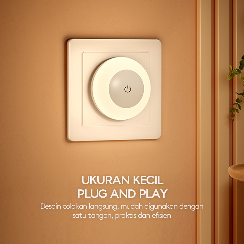 Vivan LED LAMP Portable Plug And Play 3level Warm Light Touch