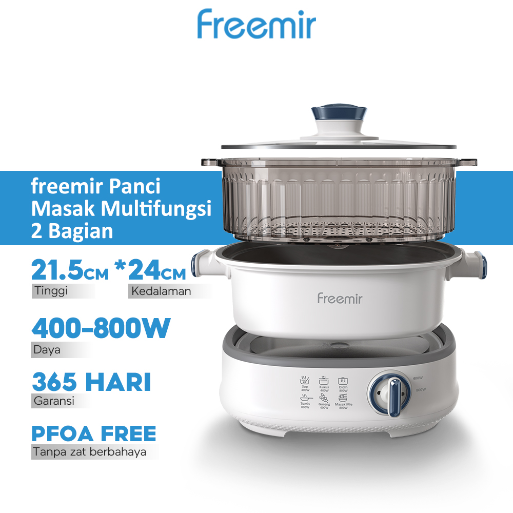 [SPECIAL Live] freemir Electric Split Cooker Low Watt Electric Steamer ...