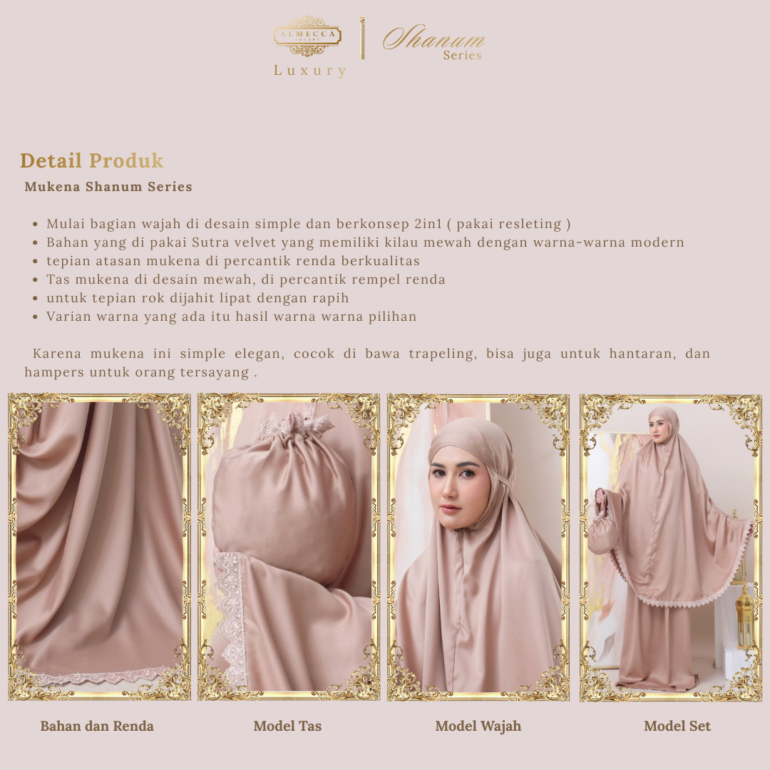 ALMECCA - Adult Daily Shanum Lace Luxurious Jumbo Traveling 2in1 ...