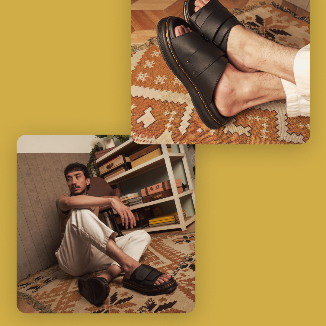 LAF Project - Men's Slide Sandals Soft, Anti-Slip, Casual, Formal ...