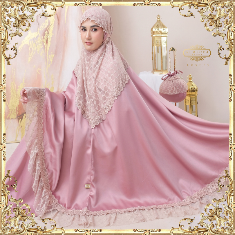 ALMECCA - Premium Adult Prayer Robe almecca Series Shakira Telekung ...