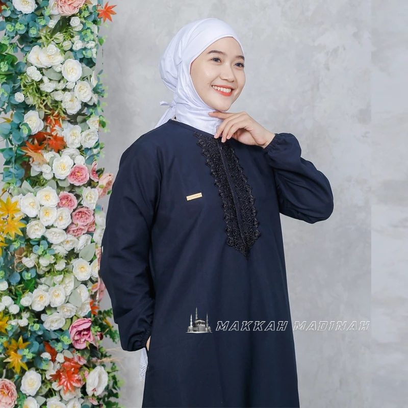 HITAM Black Robe With Boutique Quality/Umrah And Hajj Robes/Umrah And ...