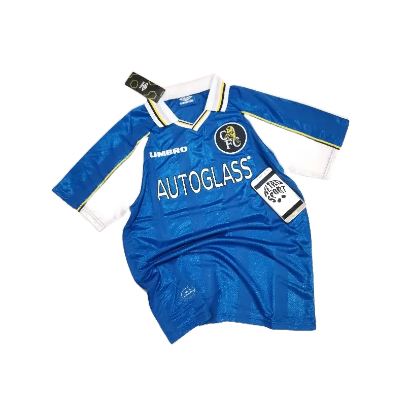 Maillots de foot vintage / rétro - The Football Market - Maillot de foot Chelsea FC SAMSUNG