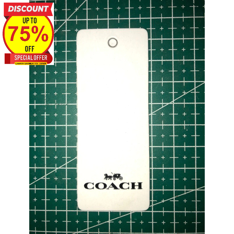 COACH LABEL TAG HANGTAG 260GSM SUPER PREMIUM CO 1X SHIPPED 600PCS ...