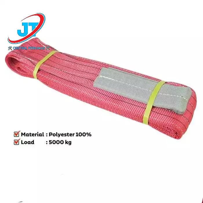 Polyester Webbing Sling 5ton x 6meter - 5T Lifting Rope | Shopee Malaysia