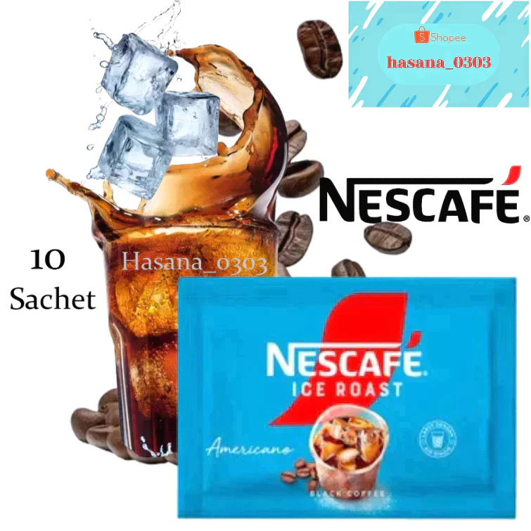 NESCAFE ICE ROAST AMERICANO [1 PACK CONTAINS 10 SACHETS] | Shopee Malaysia