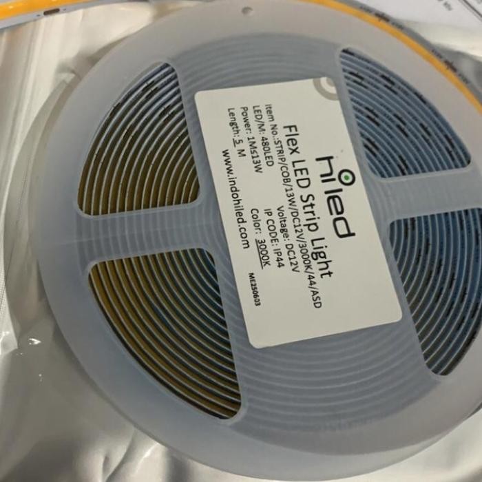 Hiled Led strip COB 12v COB led strip/ 24v 13w/mtr ip44 | Shopee Malaysia