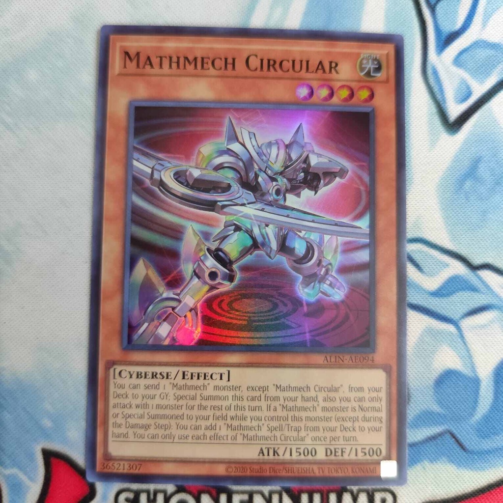 Yugioh AE matchmech circular ALIN-AE094 SR original | Shopee Malaysia