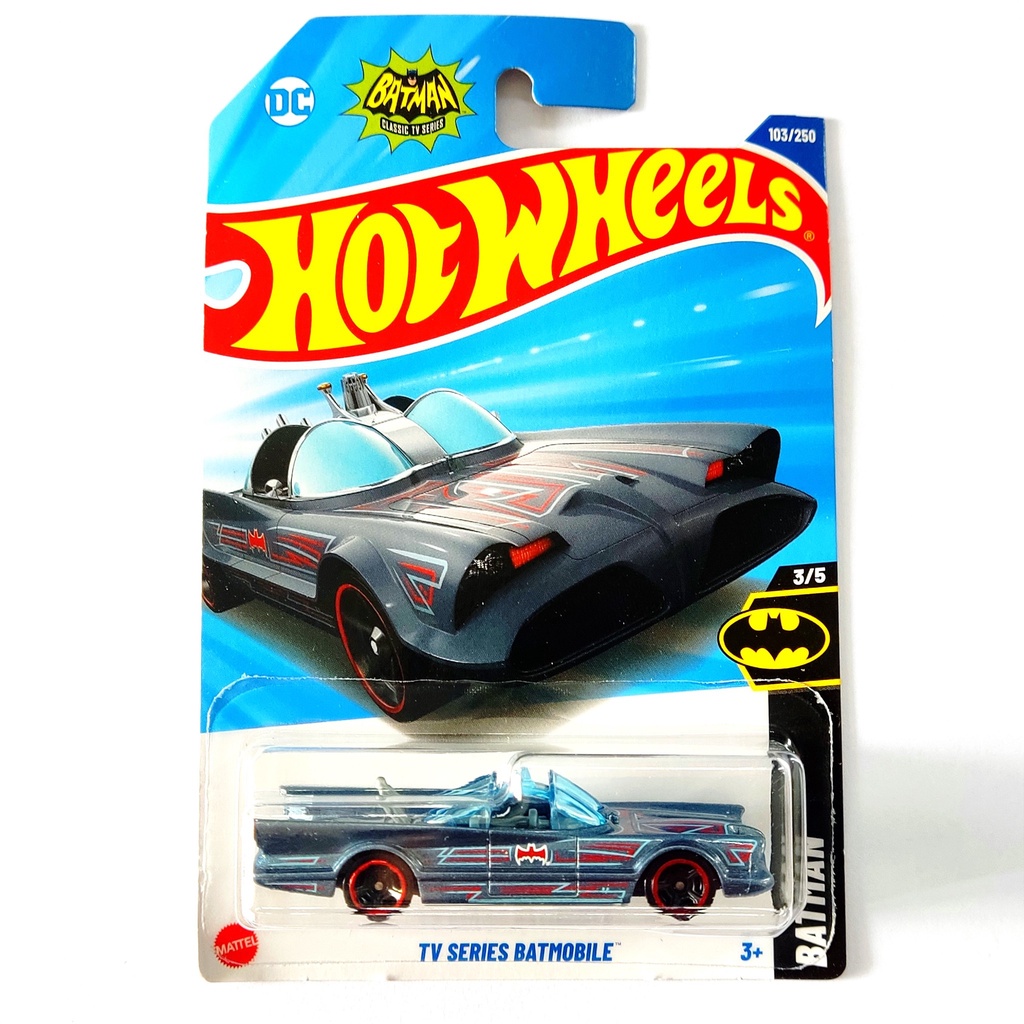 Hot WHEELS TV SERIES SILVER BATMOBILE - E2025 | Shopee Malaysia