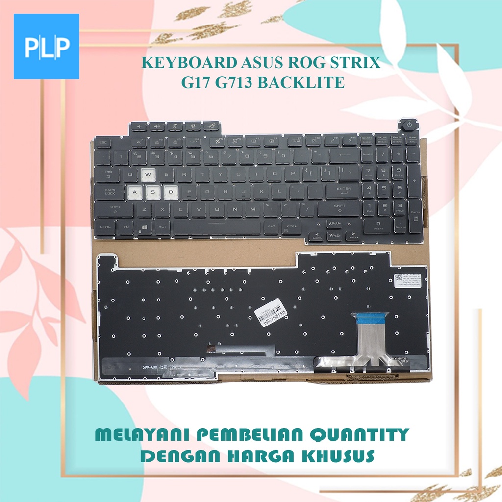 Asus Rog Strix g17 g713 Backlight Keyboard | Shopee Malaysia