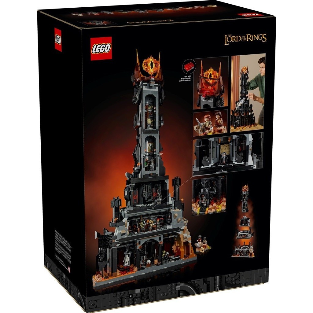 LEGO 10333 - THE LORD OF THE RINGS - BARAD-DR READYY READY | Shopee ...
