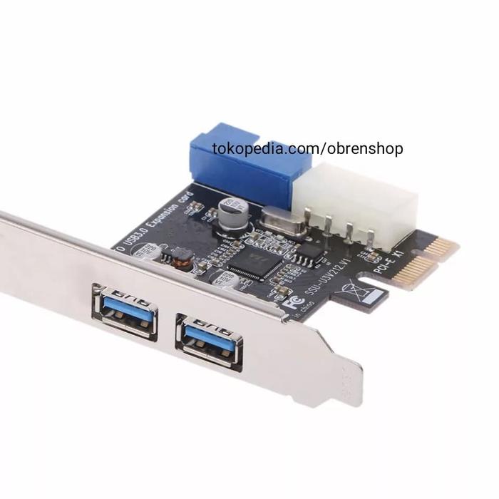 Technology - PCIE USB 3.0 2 PORT PACKAGE WITH 20 PIN HEADER FRONT PANEL ...