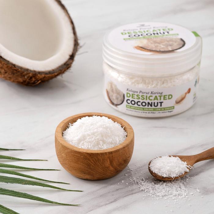 Serba- Dessicated Coconut Flakes Premium Original 100% Organic Dried ...