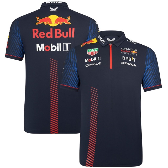 Oracle Red Bull Racing 2023 Team Polo 2023 Oracle Red Bull Racing F1 T ...