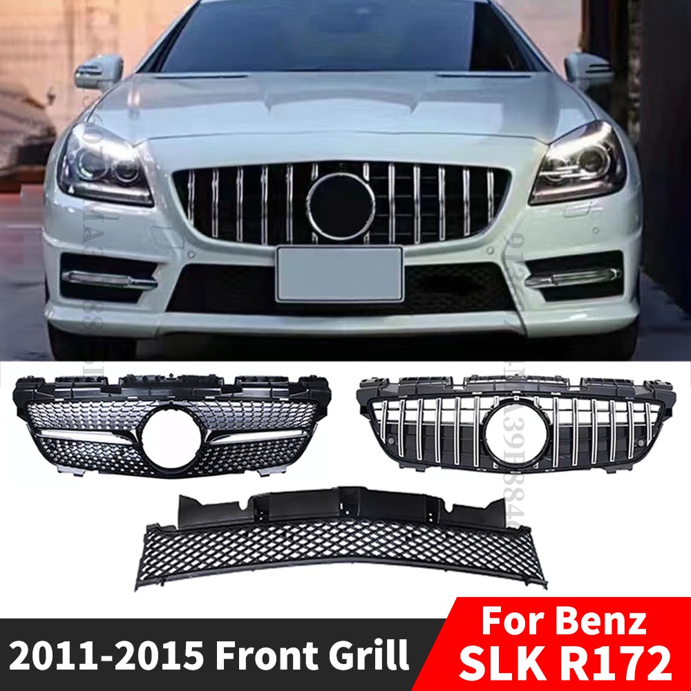 Diamond GT Hood Mesh Radiator Grid Body Kit Front Grille Bumper Grill ...