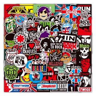 100/50PCS Rock And Roll Music Band Stickers Punk Graffiti Stickers For ...