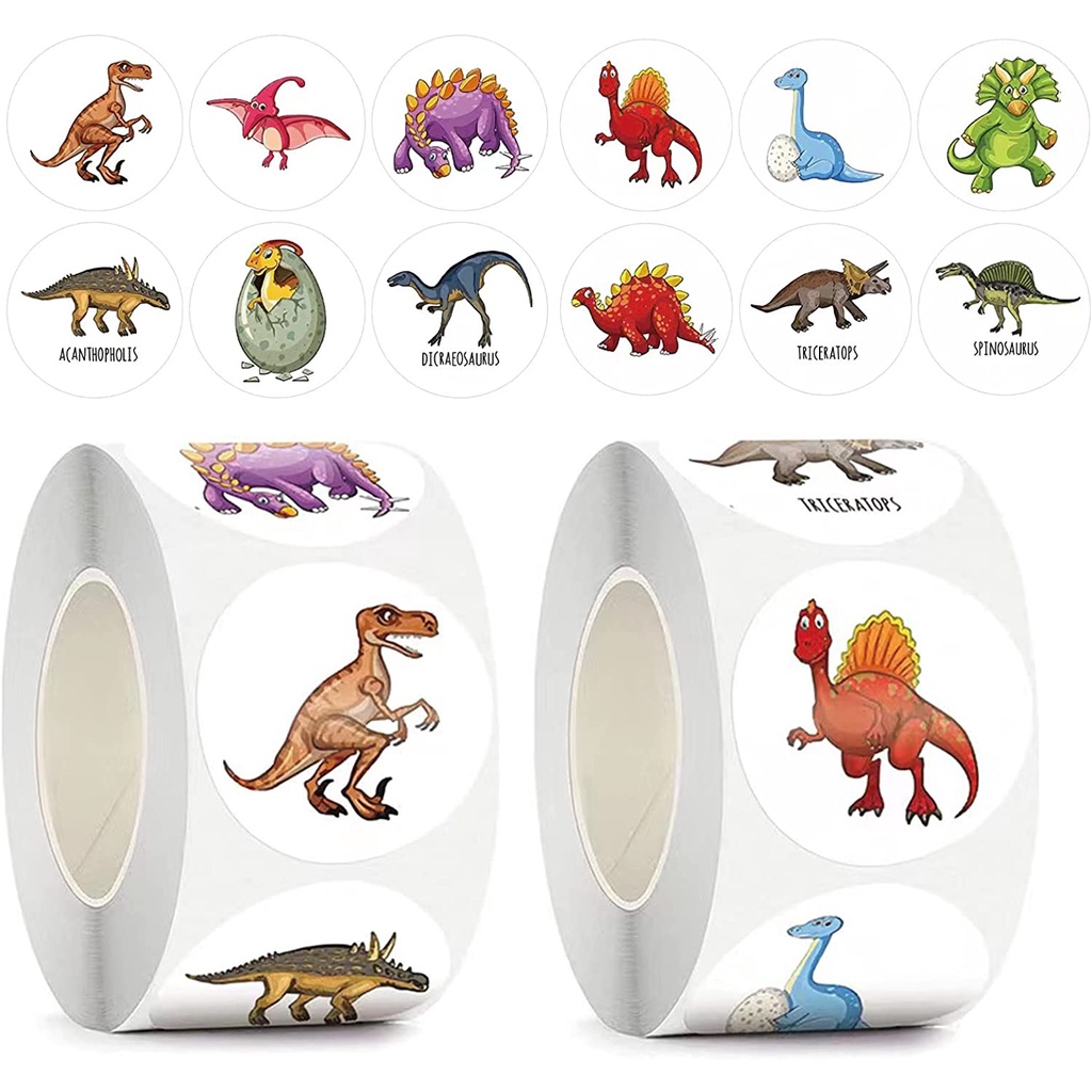 1000 PCS Incentive Stickers for Kids,1 Inch Animal Reward Stickers