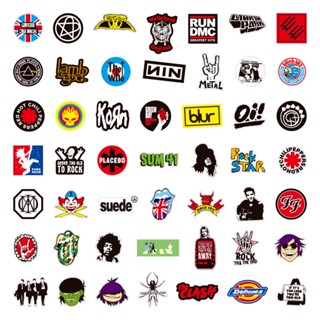 100/50PCS Rock And Roll Music Band Stickers Punk Graffiti Stickers For ...