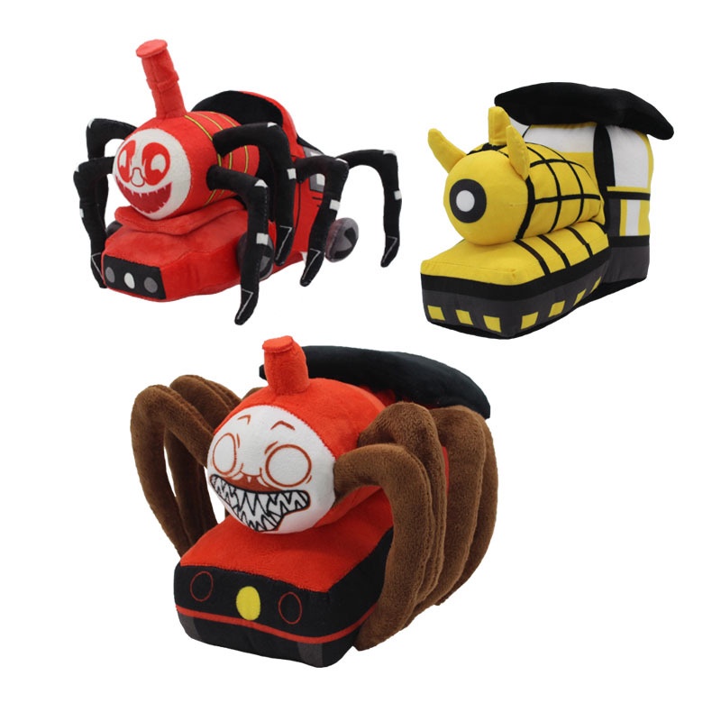 1pcs 2023 17cm New ChooChoo Charles Plush Toy Horror Game Figure