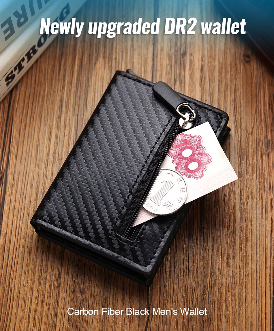 Magnetic Cardwallet Rfid Coin bag Multi-Function Wallet Card Box ...