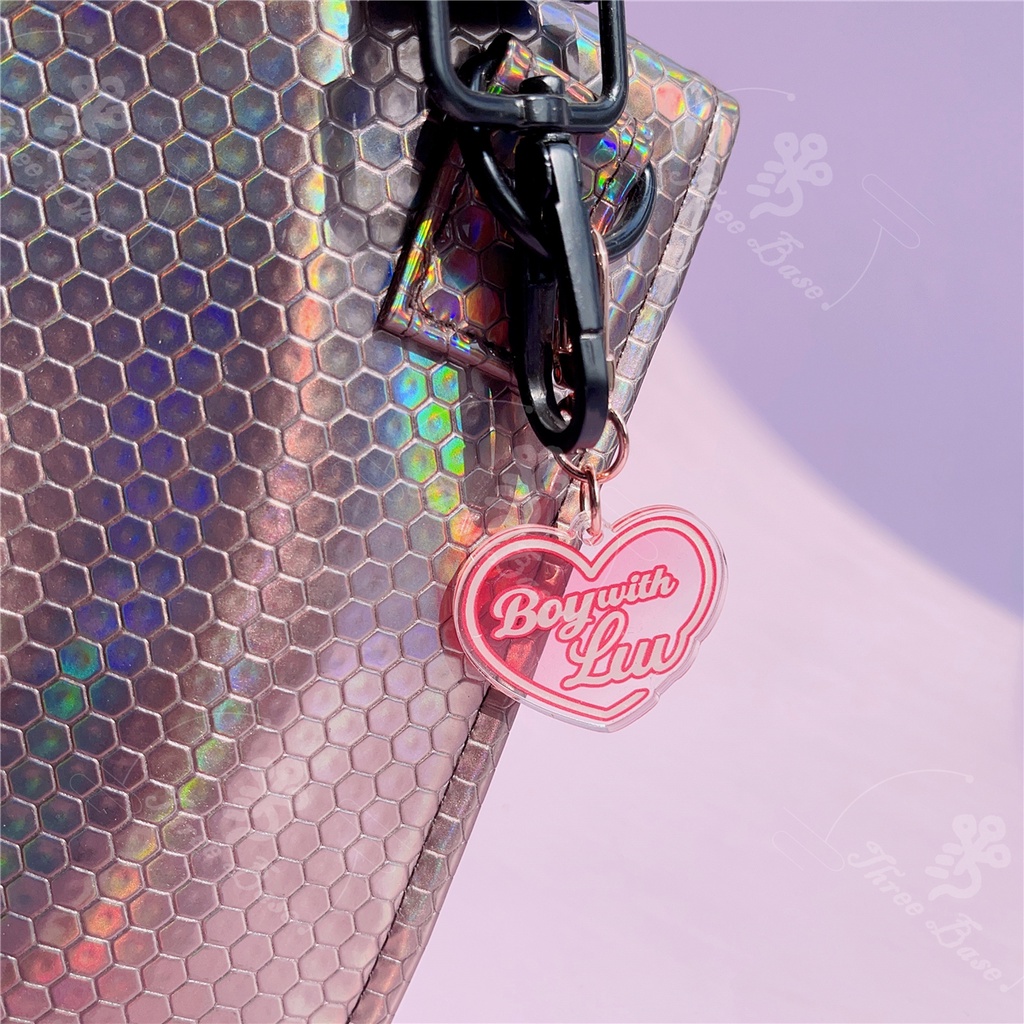 THREE BASE BT BOYS Acrylic KeyRing Boy with luv Keychain Jack in the ...
