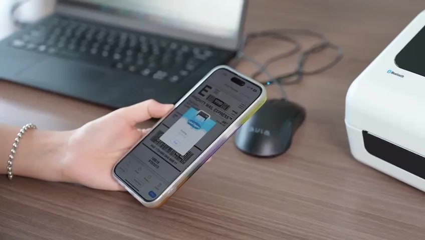 COD Thermal Printer A6 size Bluetooth iOS Android shipping label ...