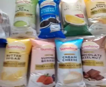 Sunshine Roti Susu Hokkaido Milk Bread 300gm /Assorted Cream Bread 50gm ...