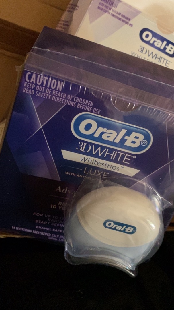 Oral-B 3D Whitestrips Advanced Seal LED Home Teeth, 59% OFF