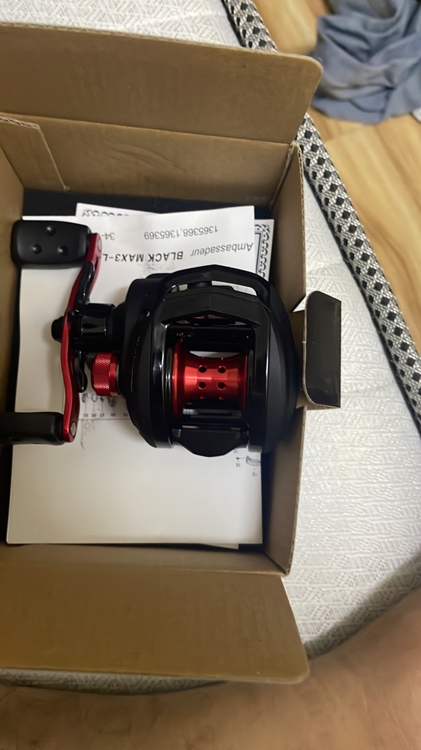 ABU GARCIA AMBASSADEUR BLACK MAX REEL NEW 海外 即決-