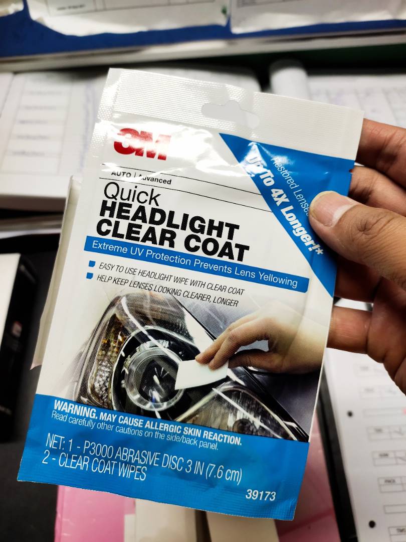 3M Quick Headlight Clear Coat Pack