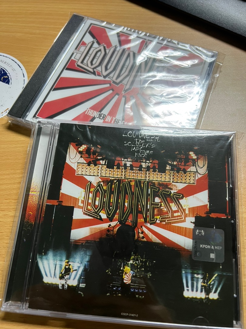 LOUDNESS - The Soldier's Just Came Back - LIVE BEST ( CD