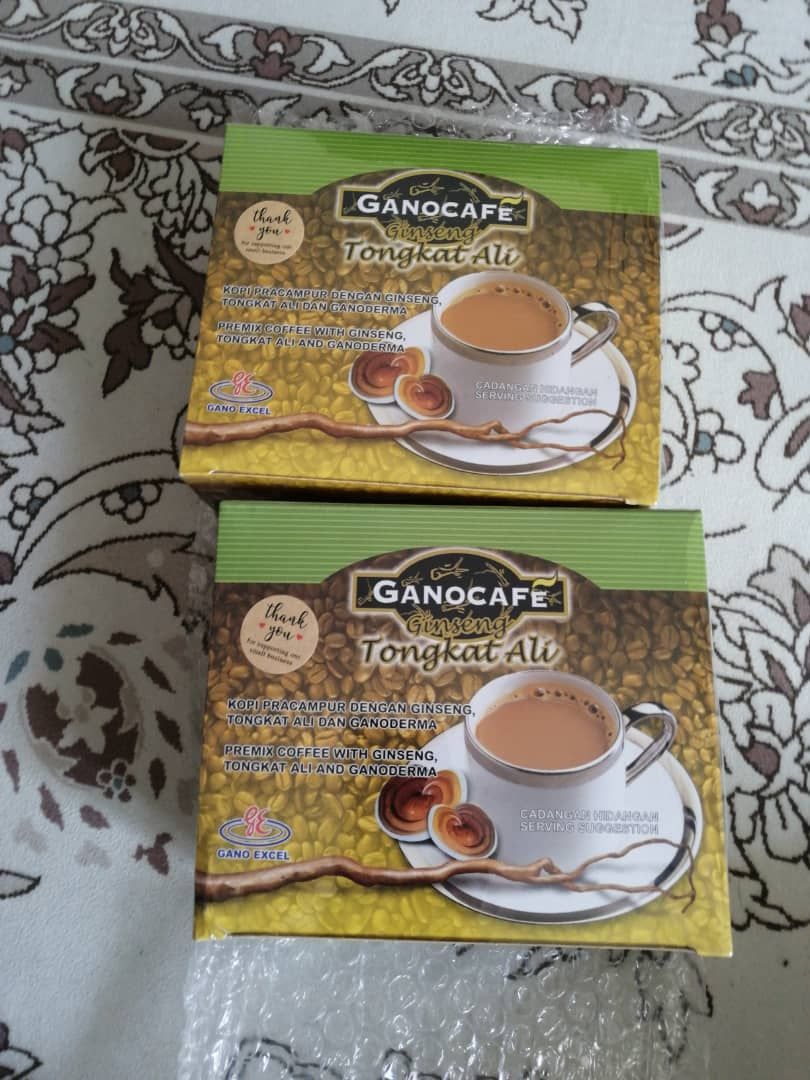 GANO EXCEL GANOCAFE Ginseng Tongkat Ali & Ganoderma (15 Sachets