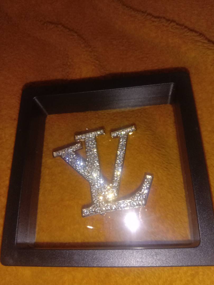 GOOD QUALITY 🆒 Solid LV Brand Logo Silver Gold Premium Pin Brooch