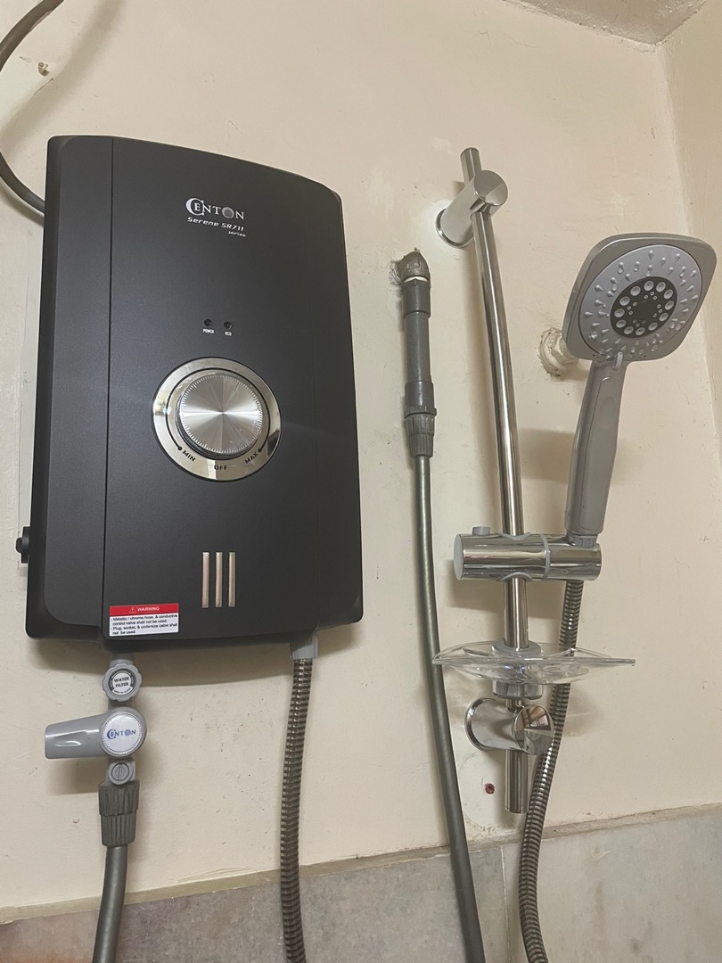 CENTON Instant Shower Water Heater - Serene Series (with optional DC Silent  Pump and rain shower) | Shopee Malaysia