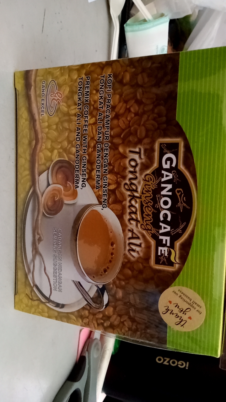 GANO EXCEL GANOCAFE Ginseng Tongkat Ali & Ganoderma (15 Sachets