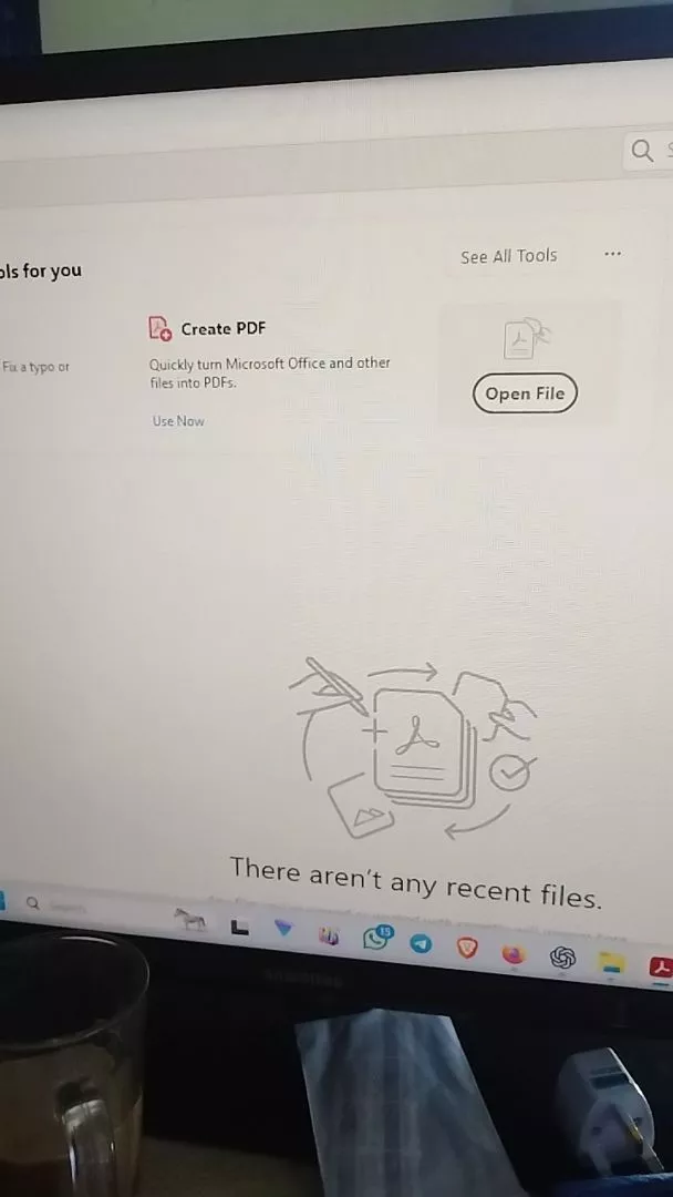 Adobe Acrobat Pro 2024 tools menu