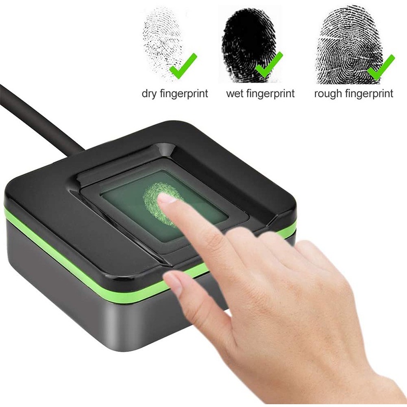 USB Fingerprint Reader Biometric Fingerprint Reader Scanner Access ...