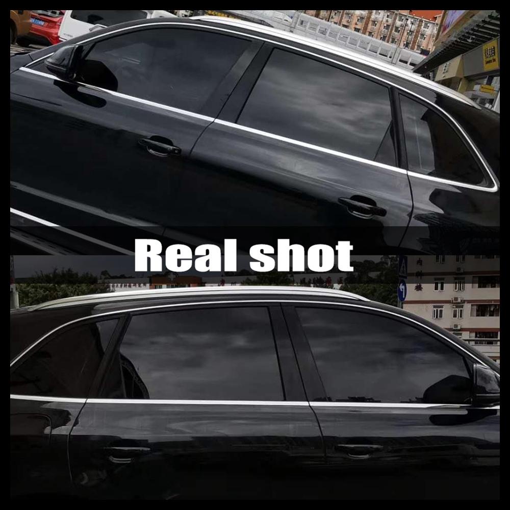 75cm x 3m Dark Black 5 VLT Car Rear Window Solar Protection Tints