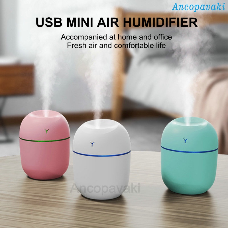 220ML Mini Air Humidifier with Essential Oil Portable Car Humidifier ...