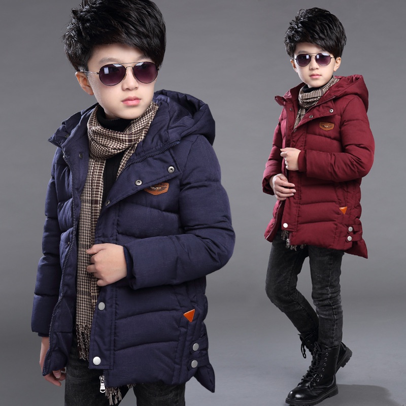 4 12 Years Old Big Boys Jacket Autumn And Winter Thicken Keeping Warm Kids Jacket Hooded Zipper Boys Coat Kids Clothes Shopee Malaysia