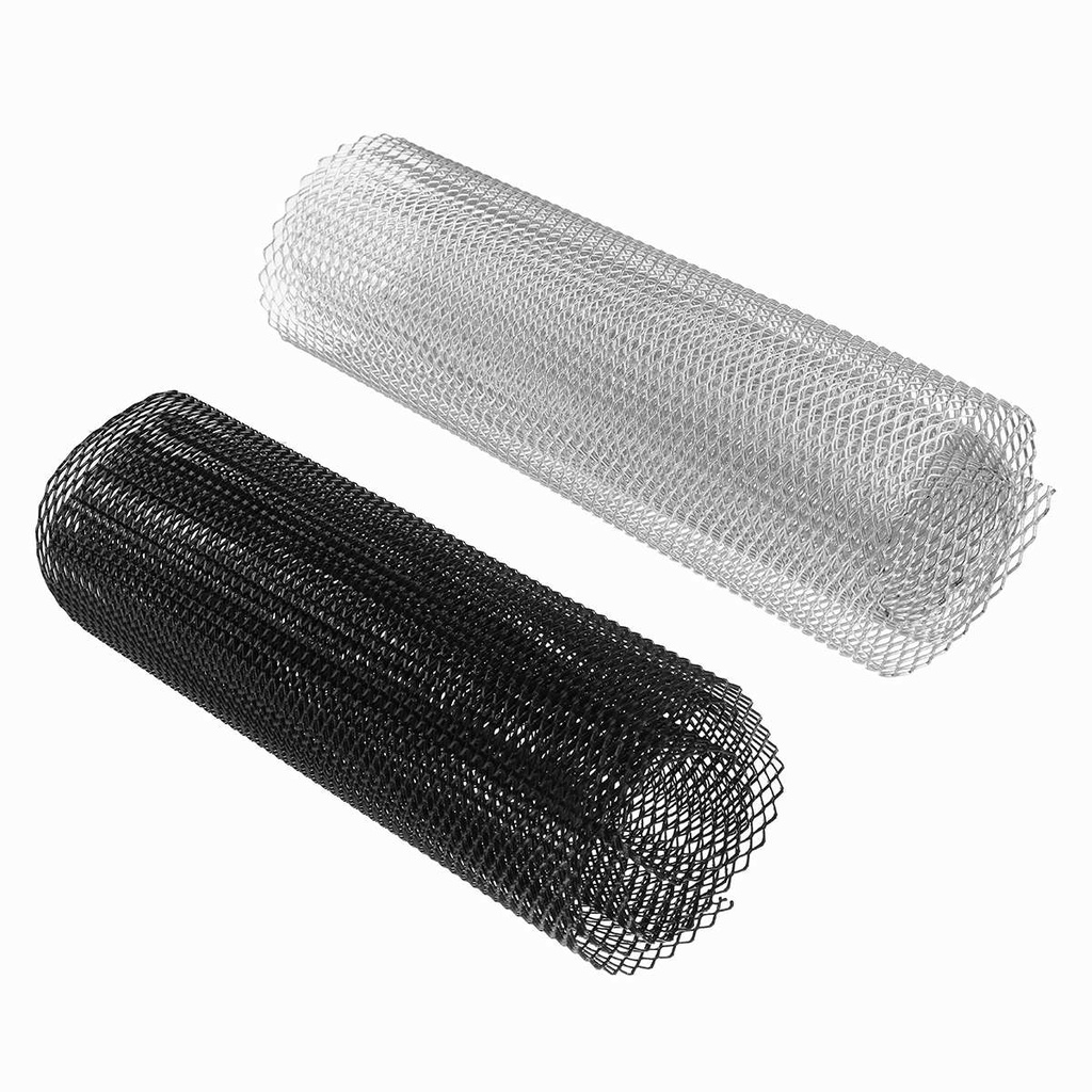 120x40cm/100x33cm Car Racing Grill Hood Air Vent Mesh Grille Aluminium