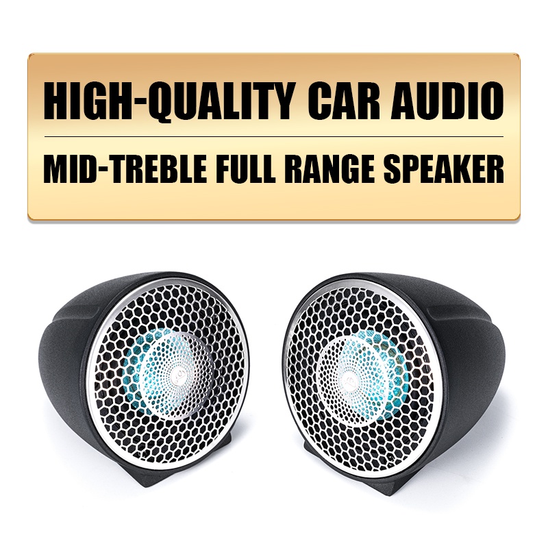 2pcs Highquality car audio modified midrange speaker 3 inch HIFI midrange and highrange full