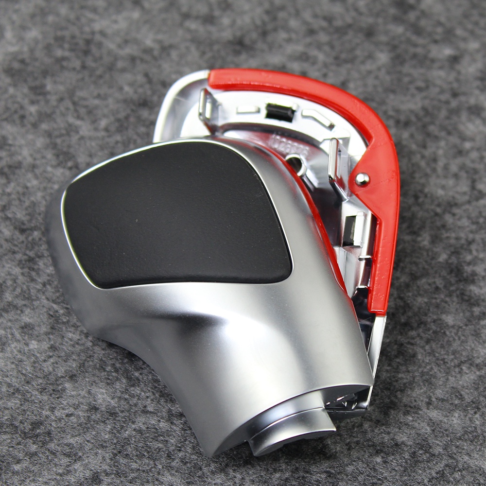 Red Modification Chrome Matte Gear Shift Knob Dsg Cover Cap For Volkswagen Vw Golf Mk6 Mk7 R Gti 2931