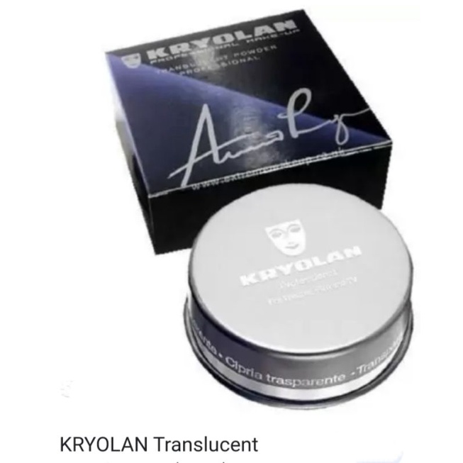 Kryolan Translucent Powder 15g | Shopee Malaysia