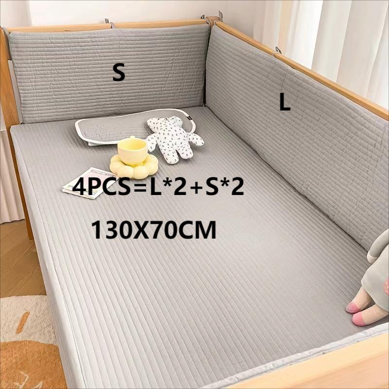 Cotton Baby Crib Bumper Infant Bed Safety Around Protection Baby cot