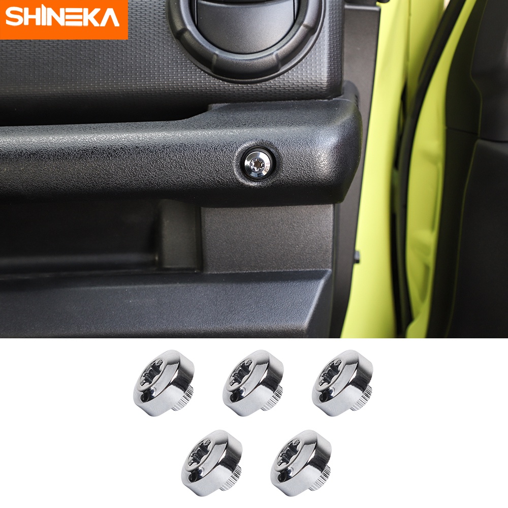 SHINEKA Nuts Bolts For Suzuki Jimny 2019 Car Center Console Armrest